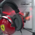 Thrustmaster   Gaming Headset   DTS T Racing Scuderia Ferrari Edition   Wired   Over-Ear   Red/Black