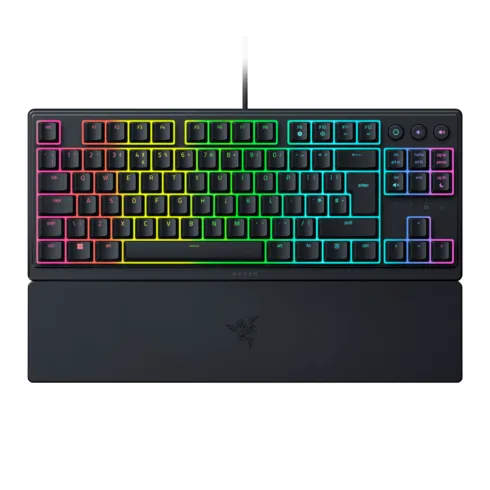 Razer   Ornata V3 Tenkeyless   Mechanical Gaming keyboard   Wired   RGB LED light   US   Black