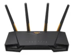 Wireless Wifi 6 AX4200 Dual Band Gigabit Router, EU and UK plug   TUF-AX4200   802.11ax   3603+574 Mbit/s   10/100/1000 Mbit/s   Ethernet LAN (RJ-45) ports 4   Mesh Support Yes   MU-MiMO Yes   3G/4G data sharing   Antenna type External   1 x USB 3.2 Gen 1   36 month(s)