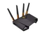 Wireless Wifi 6 AX4200 Dual Band Gigabit Router, EU and UK plug   TUF-AX4200   802.11ax   3603+574 Mbit/s   10/100/1000 Mbit/s   Ethernet LAN (RJ-45) ports 4   Mesh Support Yes   MU-MiMO Yes   3G/4G data sharing   Antenna type External   1 x USB 3.2 Gen 1   36 month(s)