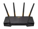 Wireless Wifi 6 AX4200 Dual Band Gigabit Router, EU and UK plug   TUF-AX4200   802.11ax   3603+574 Mbit/s   10/100/1000 Mbit/s   Ethernet LAN (RJ-45) ports 4   Mesh Support Yes   MU-MiMO Yes   3G/4G data sharing   Antenna type External   1 x USB 3.2 Gen 1   36 month(s)