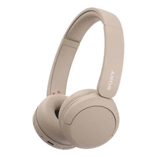 393163-whch520c-ce7-4548736142916-0.webp Sony Wireless Headphones WH-CH520 Wireless On-Ear Microphone Beige Noise canceling Wireless