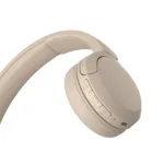 Sony   Wireless Headphones   WH-CH520   Wireless   On-Ear   Microphone   Beige   Noise canceling   Wireless