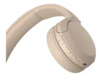 Sony   Wireless Headphones   WH-CH520   Wireless   On-Ear   Microphone   Beige   Noise canceling   Wireless
