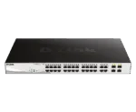 D-Link   28-Port Gigabit Smart Managed PoE Switch   DGS-1210-28P   Managed L2+   Desktop   Power supply type External