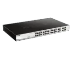 D-Link   28-Port Gigabit Smart Managed PoE Switch   DGS-1210-28P   Managed L2+   Desktop   Power supply type External
