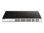 D-Link   28-Port Gigabit Smart Managed PoE Switch   DGS-1210-28P   Managed L2+   Desktop   Power supply type External