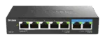 D-Link   7-Port Multi-Gigabit Unmanaged Switch   DMS-107/E   Unmanaged   Desktop   Power supply type External