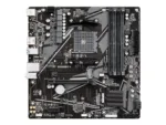 Gigabyte   B550M K 1.0 M/B   Processor family AMD   Processor socket AM4   DDR4 DIMM   Memory slots 4   Supported hard disk drive interfaces 	SATA, M.2   Number of SATA connectors 4   Chipset AMD B550   Micro ATX