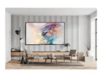 Elite Screens   Fixed Frame Projection Screen   AR100H-CLR3   Diagonal 100 ”   16:9   Black