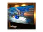 Elite Screens   Fixed Frame Projection Screen   AR120H-CLR3   Diagonal 120 ”   16:9   Black