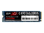 Silicon Power   SSD   UD85   1000 GB   SSD form factor M.2 2280   Solid-state drive interface PCIe Gen4x4   Read speed 3600 MB/s   Write speed 2800 MB/s