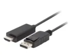 Lanberg   DisplayPort to HDMI Cable   CA-DPHD-11CC-0010-BK   DisplayPort Male   HDMI Male   DP to HDMI   1 m