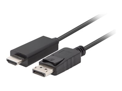 Lanberg   DisplayPort to HDMI Cable   CA-DPHD-11CC-0018-BK   DisplayPort Male   HDMI Male   DP to HDMI   1.8 m