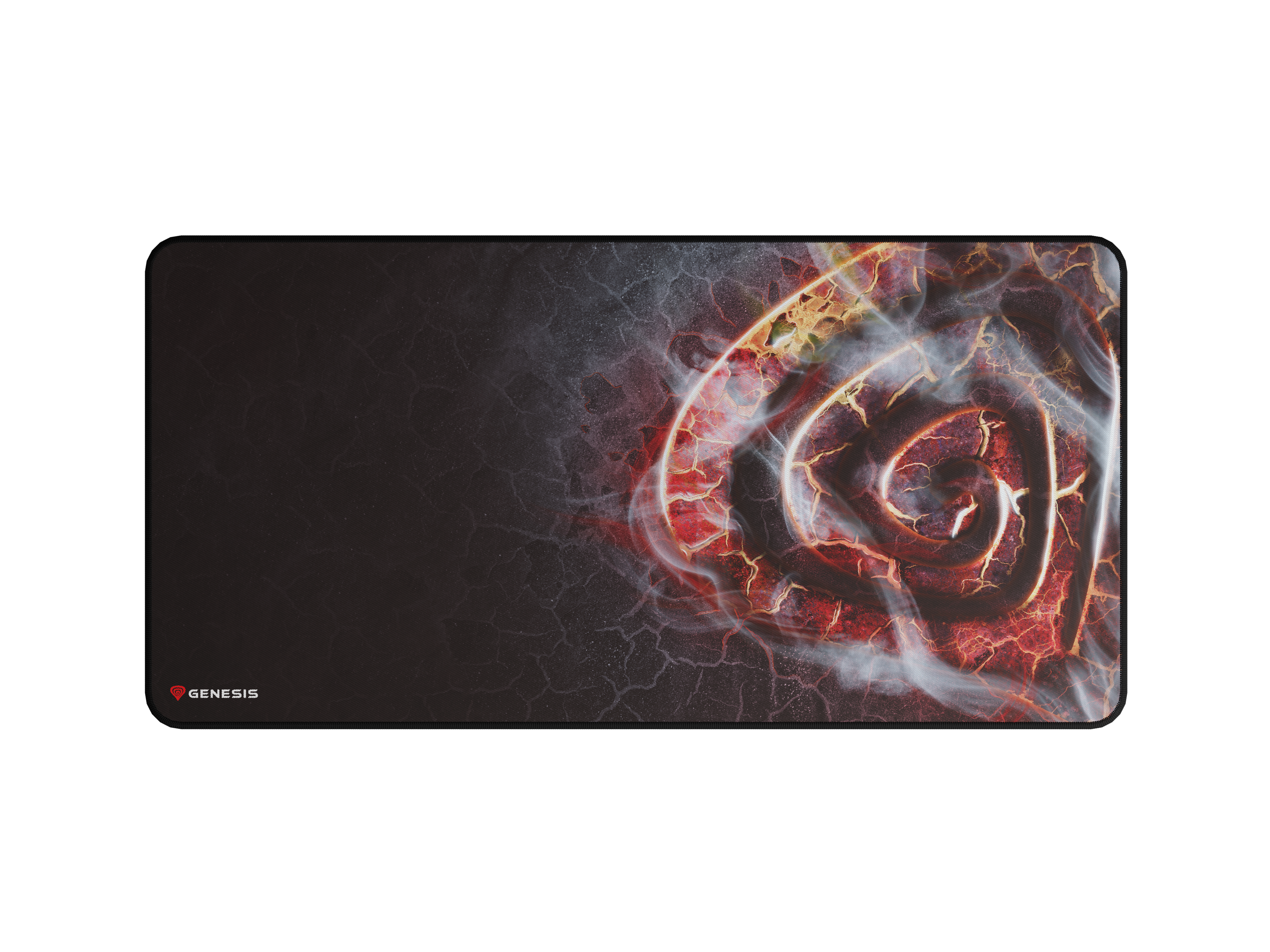 395395-npg-2026-5901969438932-0.webp Genesis Mouse Pad Fabric, Rubber Carbon 500 MAXI LAVA G2 Edition Multicolor