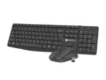 Natec   Keyboard and Mouse   Squid 2in1 Bundle   Keyboard and Mouse Set   Wireless   US   Black   Wireless connection