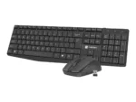 Natec   Keyboard and Mouse   Squid 2in1 Bundle   Keyboard and Mouse Set   Wireless   US   Black   Wireless connection