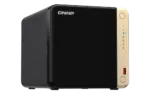 QNAP   4-Bay desktop NAS   TS-464-8G   Intel Celeron   N5095 4-core   Processor frequency 2.9 GHz   8 GB