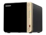 QNAP   4-Bay desktop NAS   TS-464-8G   Intel Celeron   N5095 4-core   Processor frequency 2.9 GHz   8 GB