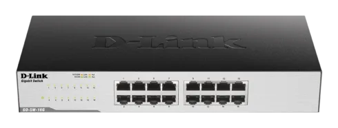 D-Link   16-Port Gigabit Easy Desktop Switch   GO-SW-16G/E   Unmanaged   Desktop/Rackmountable   24 month(s)