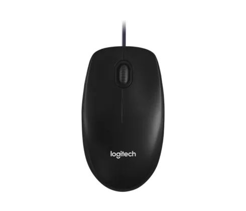 Logitech   Mouse   M100   Optical mouse   Optical   Wired   Black