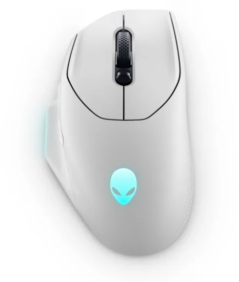 Dell   Gaming Mouse   AW620M   Wired/Wireless   Alienware Wireless Gaming Mouse   Lunar Light
