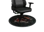 Genesis Tellur 400 Round Lava Floor Mat   Black