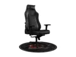 Genesis Tellur 400 Round Lava Floor Mat   Black