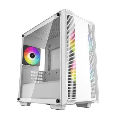 Deepcool   ARGB Micro-ATX CASE   CC360   White   Mini-ITX / Micro-ATX   ATX PS2 （maximum length: 160mm）