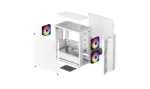 Deepcool   ARGB Micro-ATX CASE   CC360   White   Mini-ITX / Micro-ATX   ATX PS2 （maximum length: 160mm）