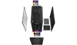 Deepcool   Micro-ATX CASE   CC360   Black   Mini-ITX / Micro-ATX   ATX PS2 （maximum length: 160mm）