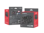 Genesis   Oxal 120   Black   Case fan