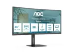 AOC   Curved Monitor   CU34V5C/BK   34 ”   VA   WQHD   21:9   100 Hz   4 ms   3440 x 1440   300 cd/m²   HDMI ports quantity 1