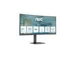 AOC   Curved Monitor   CU34V5C/BK   34 ”   VA   WQHD   21:9   100 Hz   4 ms   3440 x 1440   300 cd/m²   HDMI ports quantity 1