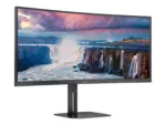 AOC   Curved Monitor   CU34V5C/BK   34 ”   VA   WQHD   21:9   100 Hz   4 ms   3440 x 1440   300 cd/m²   HDMI ports quantity 1