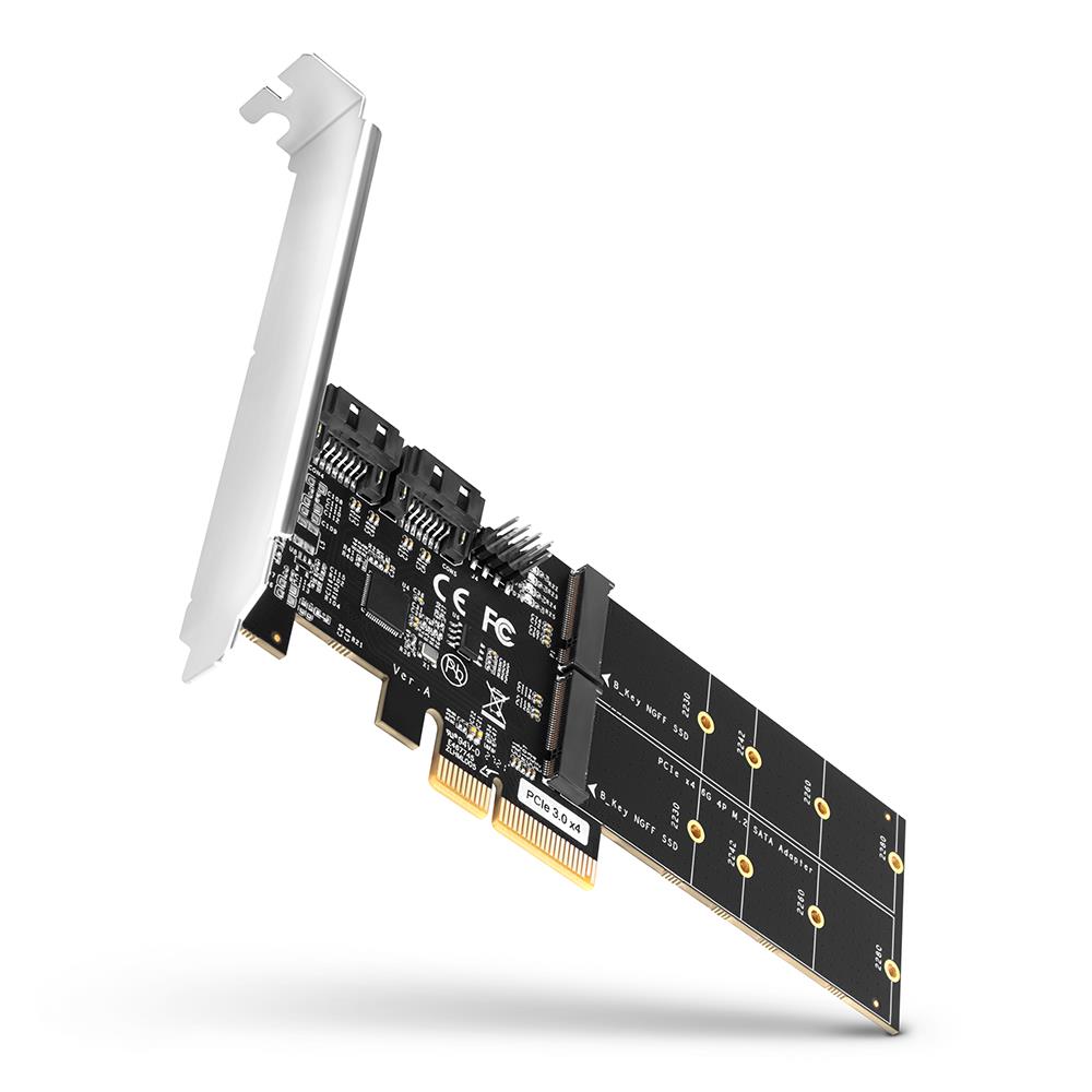 3a5204d2-0fda-41ba-a1d6-76e0178a4a0a SSD ACC I/O CONTROLLER PCIE/SATA M.2 PCES-SA4M2 AXAGON