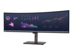Lenovo   ThinkVision   P49w-30   49 ”   IPS   32:9   60 Hz   4 ms   5120 x 1440   350 cd/m²   HDMI ports quantity 2   Black   Warranty 36 month(s)