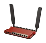 Routeris L009UiGS-2HaxD-IN, šoninis vaizdas su USB 3.0 prievadu