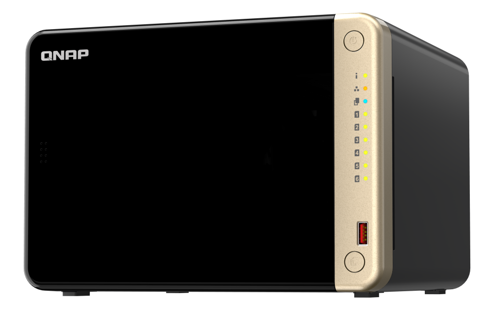 400509-ts-664-8g-4711103082317-0.webp QNAP 6-Bay desktop NAS TS-664-8G Intel Celeron N5095 4-core Processor frequency 2.9 GHz 8 GB DDR4