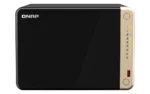 QNAP   6-Bay desktop NAS   TS-664-8G   Intel Celeron   N5095 4-core   Processor frequency 2.9 GHz   8 GB   DDR4