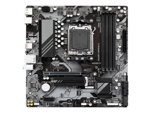 Gigabyte   A620M GAMING XG10   Processor family AMD   Processor socket AM5   DDR5 DIMM   Memory slots 4   Supported hard disk drive interfaces 	SATA, M.2   Number of SATA connectors 4   Chipset AMD A620   Micro ATX