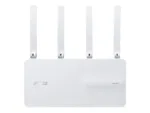 Dual Band WiFi 6 AX3000 Router (PROMO)   EBR63   802.11ax   2402 Mbit/s   10/100/1000 Mbit/s   Ethernet LAN (RJ-45) ports 4   Mesh Support Yes   MU-MiMO Yes   No mobile broadband   Antenna type  External   2