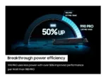 SSD Samsung 990 PRO su šilumokaičiu, M.2 2280, iš šono