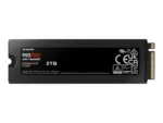 Samsung 990 PRO SSD su heatsink, M.2 2280 formos faktorius