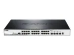 D-Link DGS-1510-28XMP/E 28-Port Gigabit Stackable POE Smart Managed Switch including 4 10G SFP+   D-Link