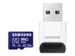 Samsung PRO Plus microSD kortelė su USB adapteriu, pakuotė