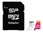 Silicon Power   microSDHC UHS-I Memory Card   Elite   32 GB   microSDHC/SDXC   Flash memory class 10