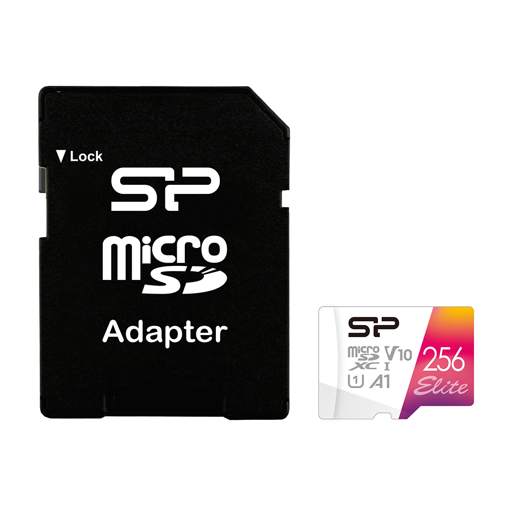 402894-sp256gbstxbv1v20sp-4713436128663-0.webp Silicon Power microSDHC UHS-I Memory Card Elite 256 GB microSDHC/SDXC Flash memory class 10