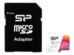 Silicon Power   microSDHC UHS-I Memory Card   Elite   256 GB   microSDHC/SDXC   Flash memory class 10