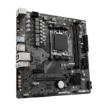 Gigabyte   A620M H 1.0 M/B   Processor family AMD   Processor socket AM5   DDR5 DIMM   Memory slots 2   Supported hard disk drive interfaces SATA, M.2   Number of SATA connectors 4   Chipset AMD A620   Micro ATX